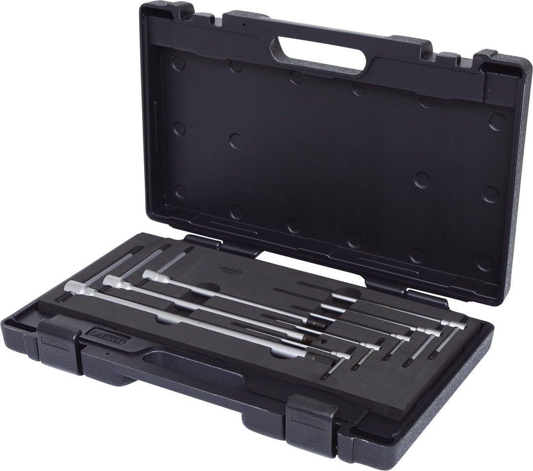 KS Tools 158.5100 3-Wege T-Griff-Innensechskant-Schlüssel-Satz, 8-tlg.