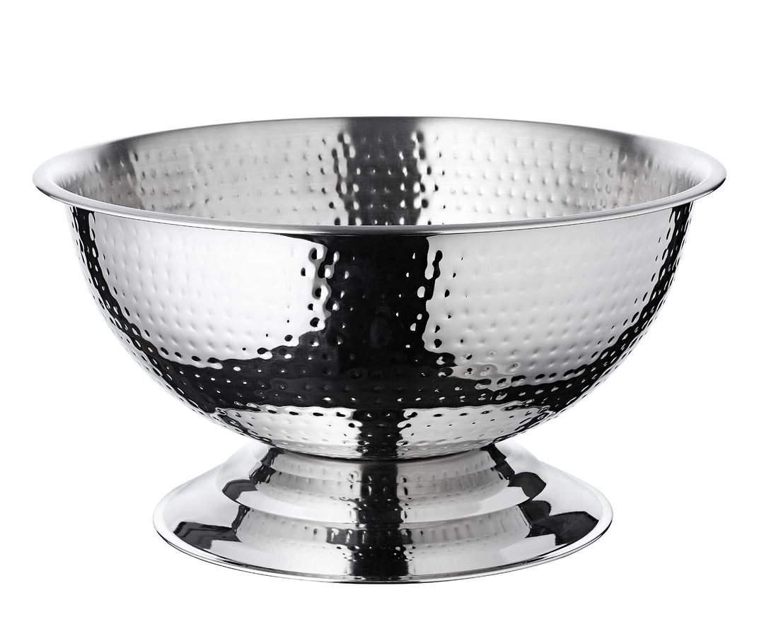 EDZARD 2er Set Champagner Kühler Cara (Ø 40 cm, gross) aus Edelstahl - Flaschenkühler, Sektkühler, G