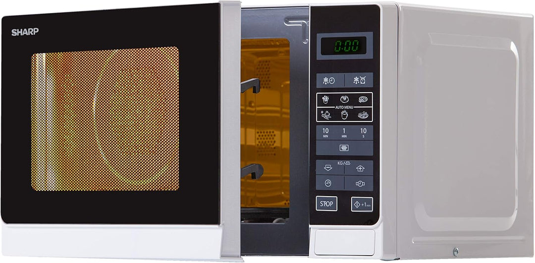 Sharp Electronics R242WW Mikrowellengerät Weiss, Weiss