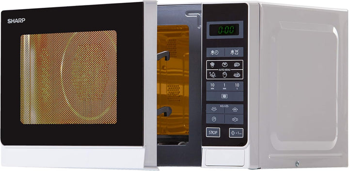 Sharp Electronics R242WW Mikrowellengerät Weiss, Weiss