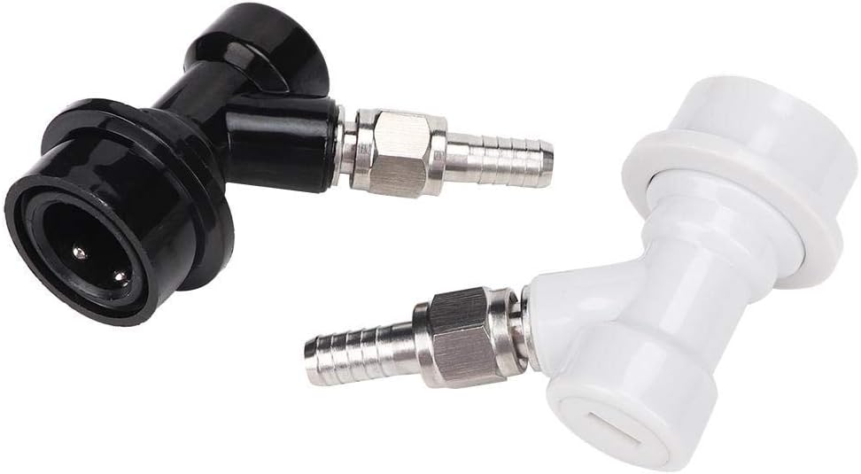4 STÜCKE Gewinde Ball Lock Fass Armaturen Mit Schlauchschellen Kunststoffverbinder Mit Adapterklemme