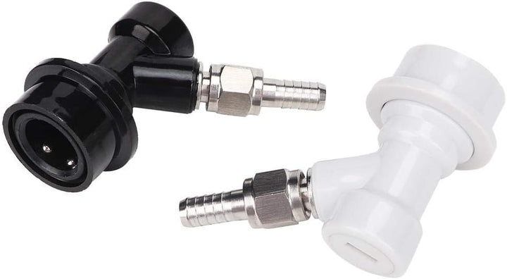 4 STÜCKE Gewinde Ball Lock Fass Armaturen Mit Schlauchschellen Kunststoffverbinder Mit Adapterklemme