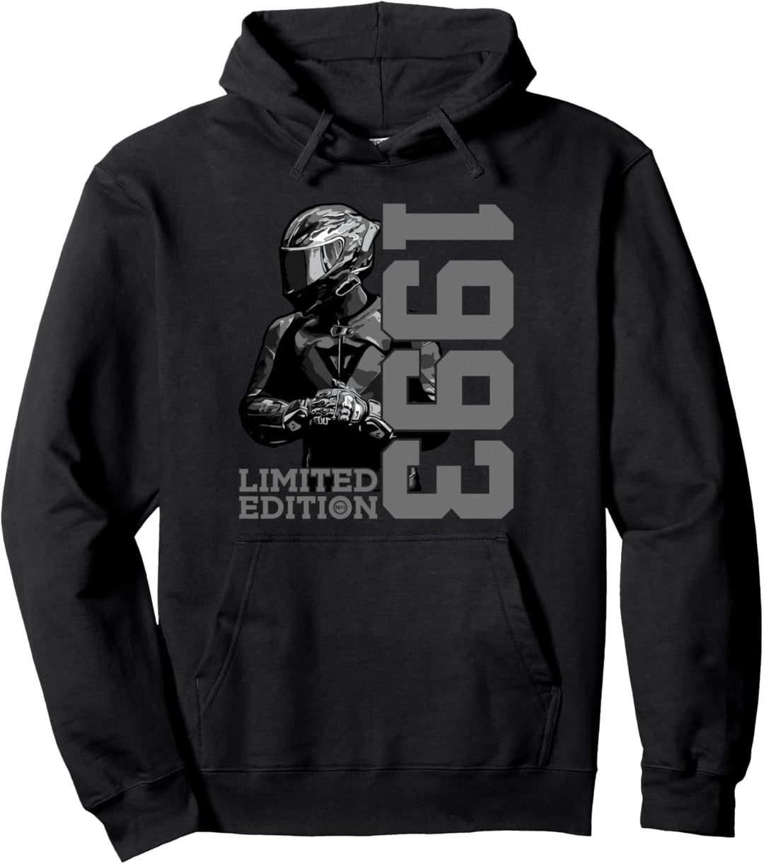 LIMITED EDITION 1993 BIKER MOTORRAD 31. GEBURTSTAG Pullover Hoodie