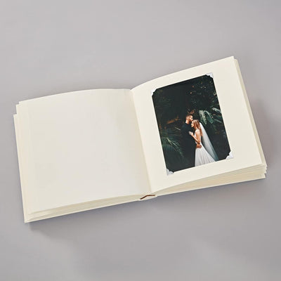 Semikolon 369088 Foto-Album Classic Event Wedding Edition – 24 x 23 cm – 60 Seiten cremefarben – cha