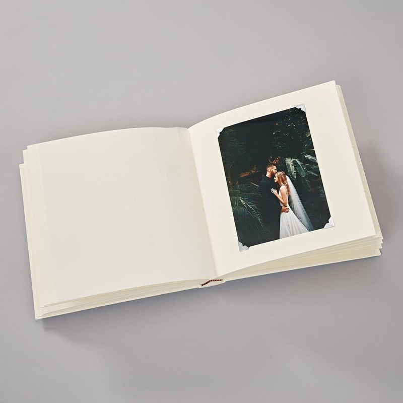 Semikolon 369088 Foto-Album Classic Event Wedding Edition – 24 x 23 cm – 60 Seiten cremefarben – cha