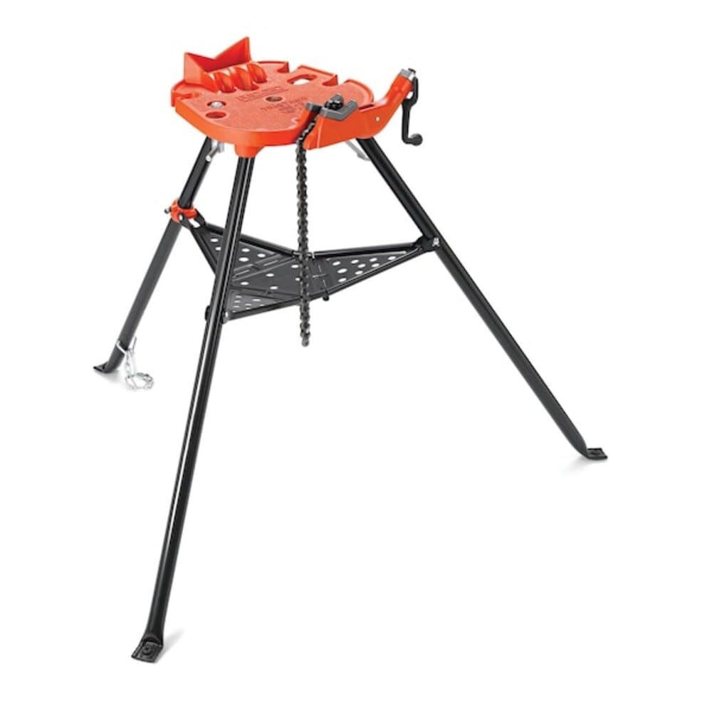 RIDGID 36273 Modell 460-6 Transportabler TRISTAND Kettenschraubstock, Dreifuss-Arbeitsgerät 1/8" bis