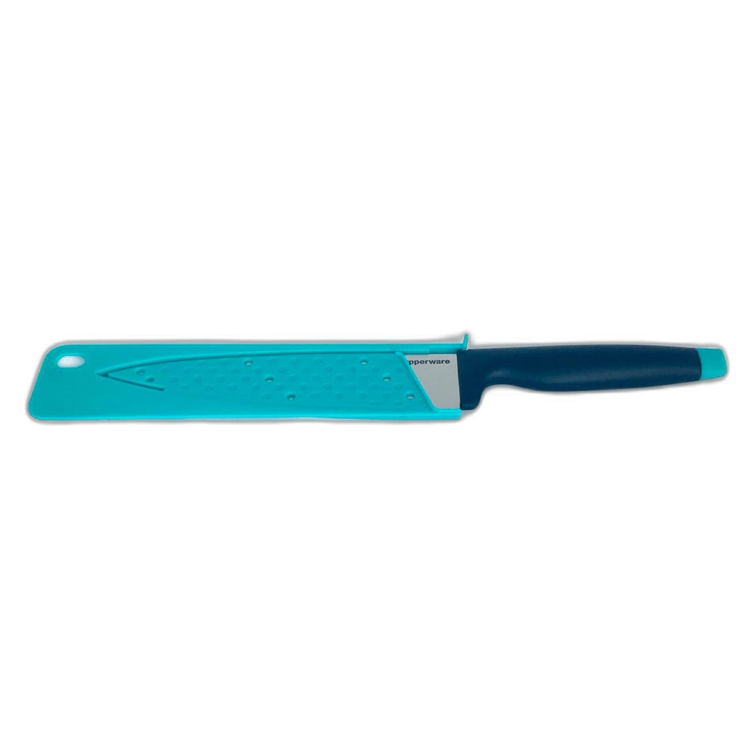 Tupperware Kochmesser A-Serie Messer türkis Länge 34,0 cm