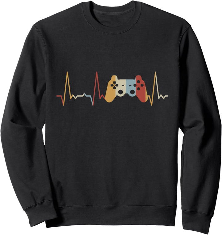 Herzschlag Game Controller Sweatshirt