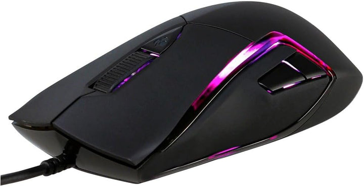 CHERRY MC 3.1, kabelgebunde Gaming-Maus, hochpräziser optischer 5.000 dpi Pixart-Sensor, 6 frei prog