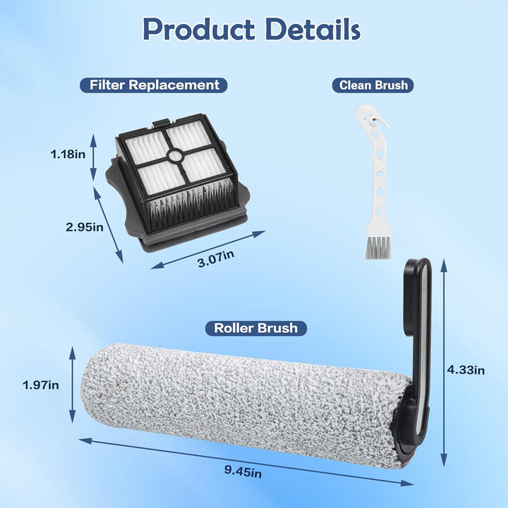 S5 Zubehör für Tineco Floor One S5 / S5 Pro / S5 Pro 2 / S5 Extreme Nass und Trockensauger Ersatztei