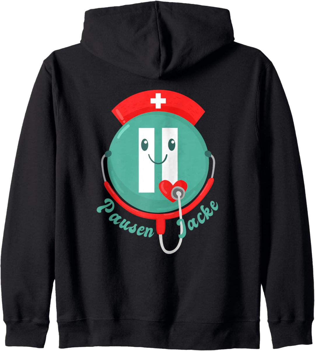 Pausenjacke für Krankenschwester, Ärzte & Altenpflegerinnen Kapuzenjacke