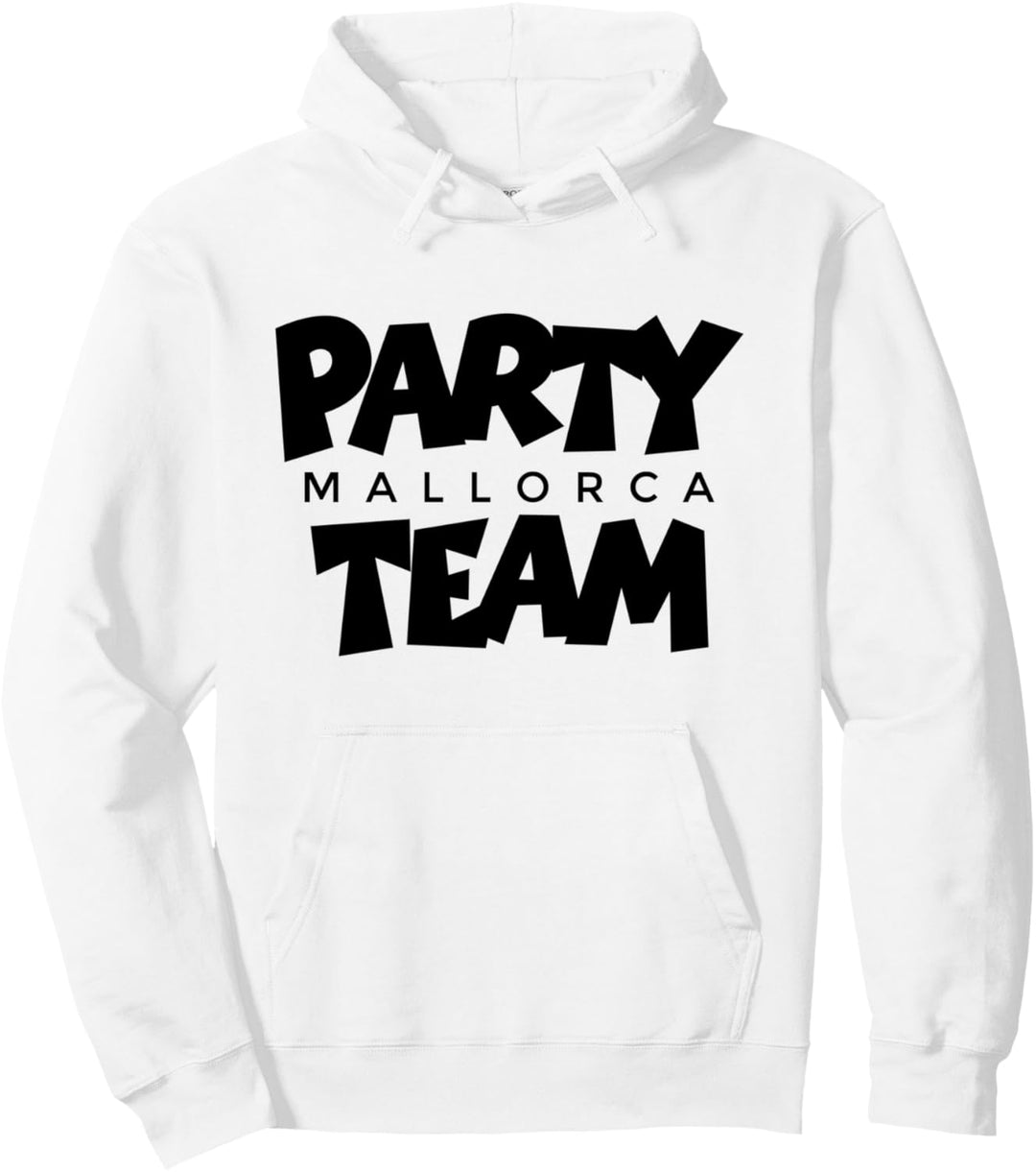 Mallorca Party Team (Schwarz) Malle Pullover Hoodie