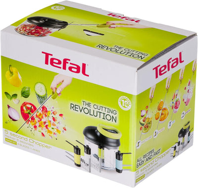 Tefal K13210 5-Sekunden-Zerkleinerer ohne Strom, 900ml; Universalzerkleinerer für Gemüse, Obst, Nüss