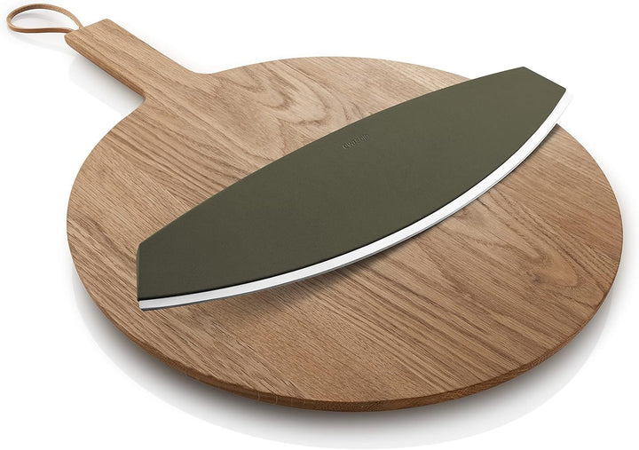 EVA SOLO | Pizza-/Kräutermesser Green Tool | Zerteilen, schneiden und hacken – schnell und einfach |