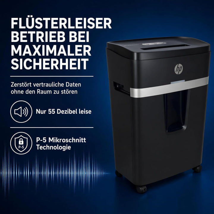HP Aktenvernichter Pro Shredder 12MC