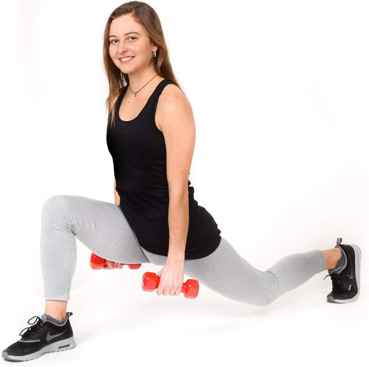 Oliver – Vinyl Kurzhanteln Set – Hantelset für Männer & Frauen – verschiedene Gewichte von 0,5 kg bi