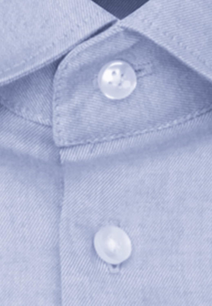 Seidensticker Herren Hemd 36 Blau, 36 Blau