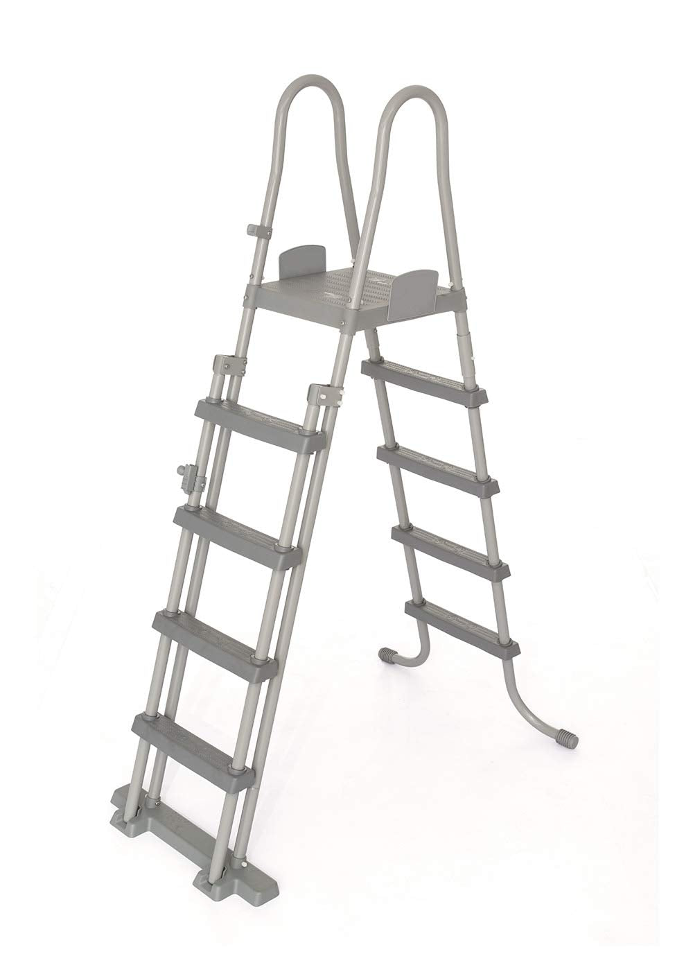 Bestway Poolzubehör Sicherheitsleiter, 132 cm, mehrfarbig, 132 cm