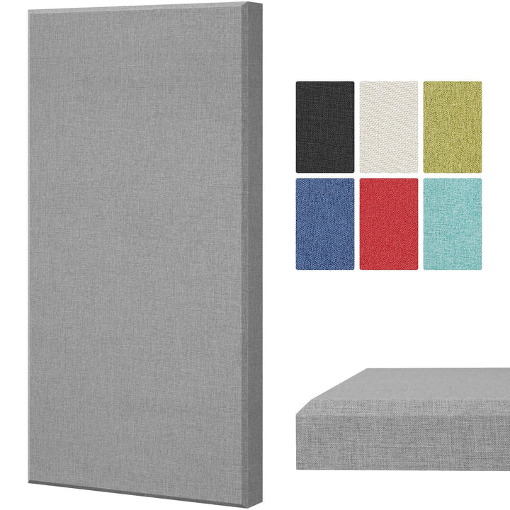 TONOR gross Fiberglas Akustikpaneele, 100x50x4 cm Akustikbild Schallabsorber Wand aus Wanddekoration