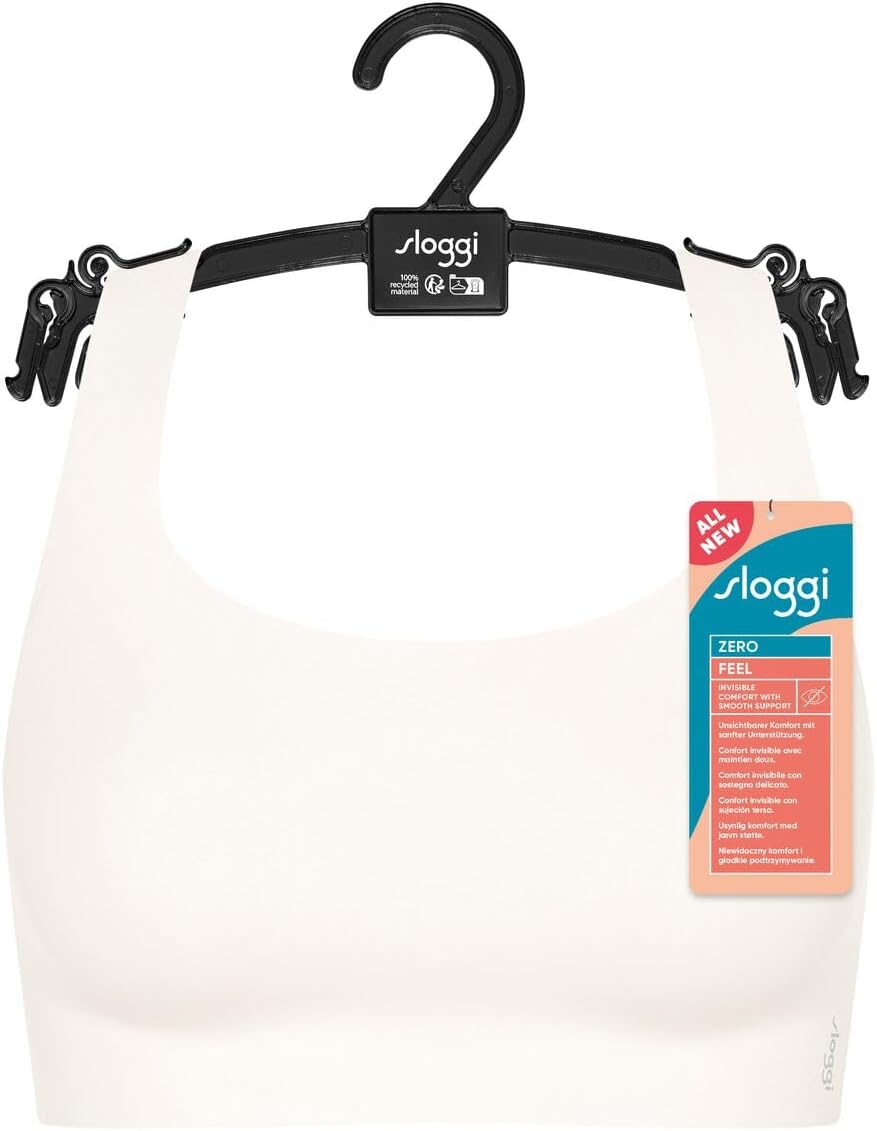 Sloggi Damen Zero Feel 2.0 Top L Silk White, L Silk White