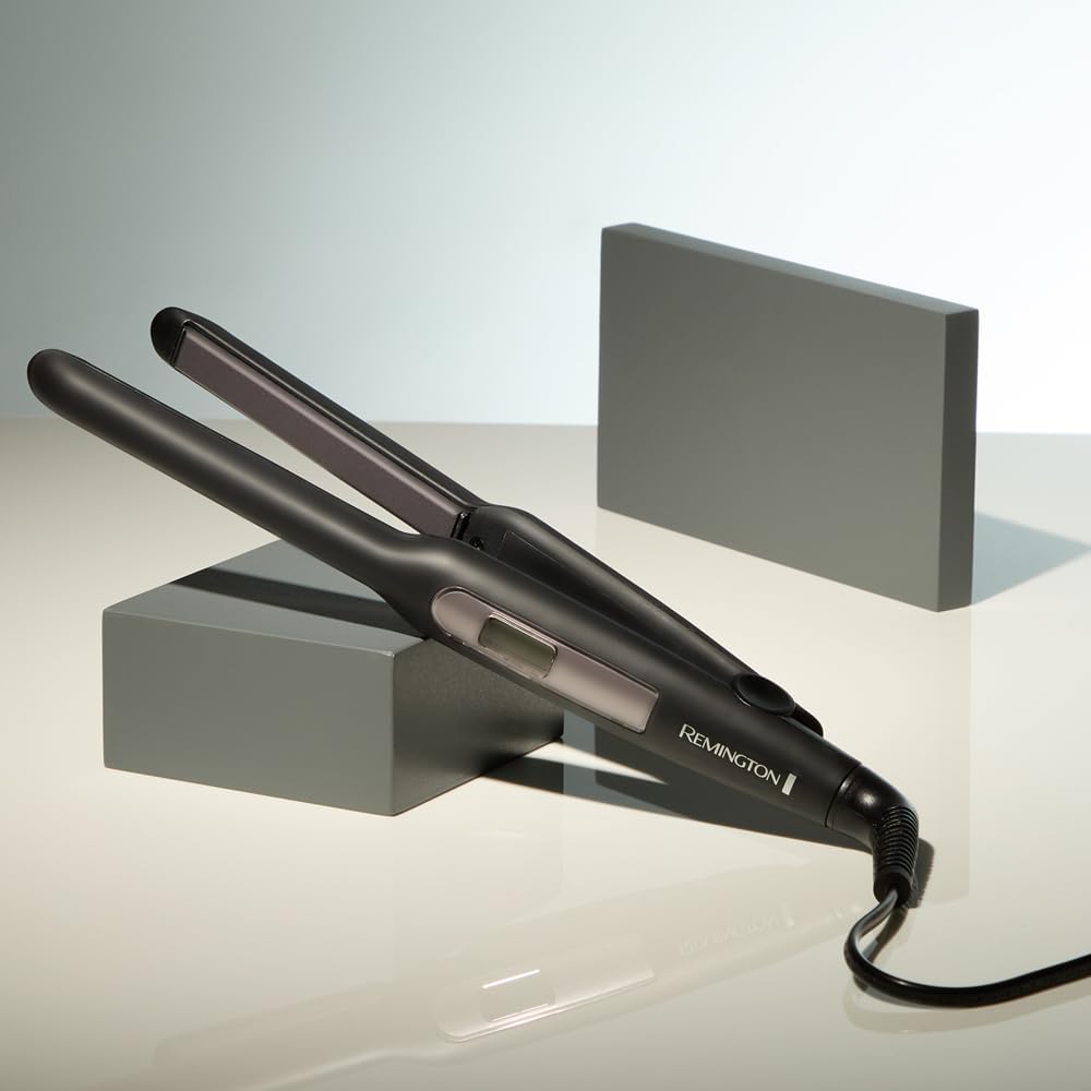 Remington Glätteisen [extra schmale Platten: für kurzes Haar, Pixies, Pony, Bart & kleine Locken] Ha
