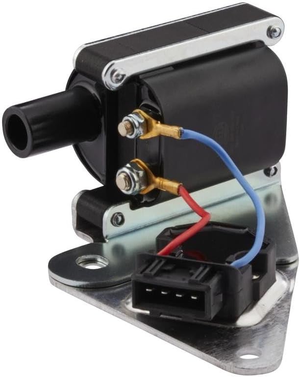 HELLA 5DA 358 000-101 Zündspule - 12V - 4-polig - Verteilerzündspule - geschraubt