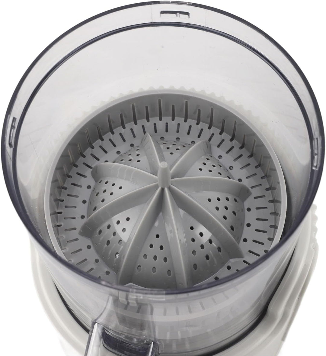 Elektrische Zitruspresse, Auslaufsicher, über USB Wiederaufladbar, 360-Grad-Motor-Saftpresse, 500 Ml