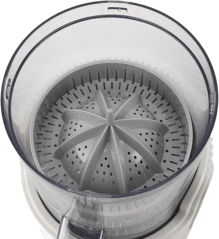 Elektrische Zitruspresse, Auslaufsicher, über USB Wiederaufladbar, 360-Grad-Motor-Saftpresse, 500 Ml