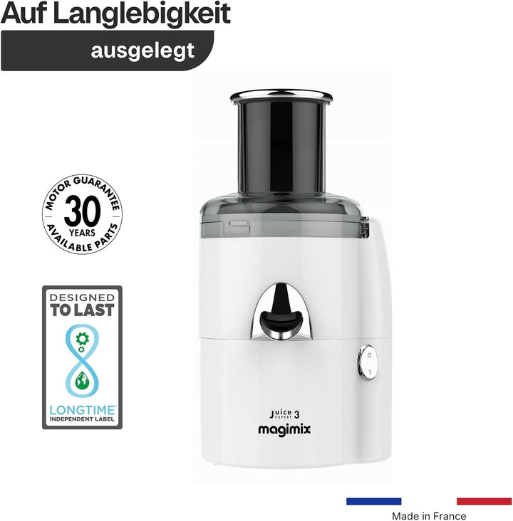 Magimix 18086EB Multifuntionsentsafter, Kunststoff