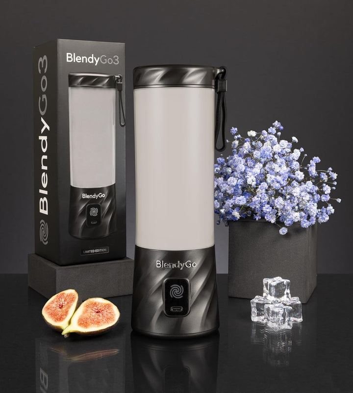 BlendyGo 3 Tragbarer Mixer, Blender, Mini Standmixer, 550 ml, Smoothie maker, Mixer smoothie maker t