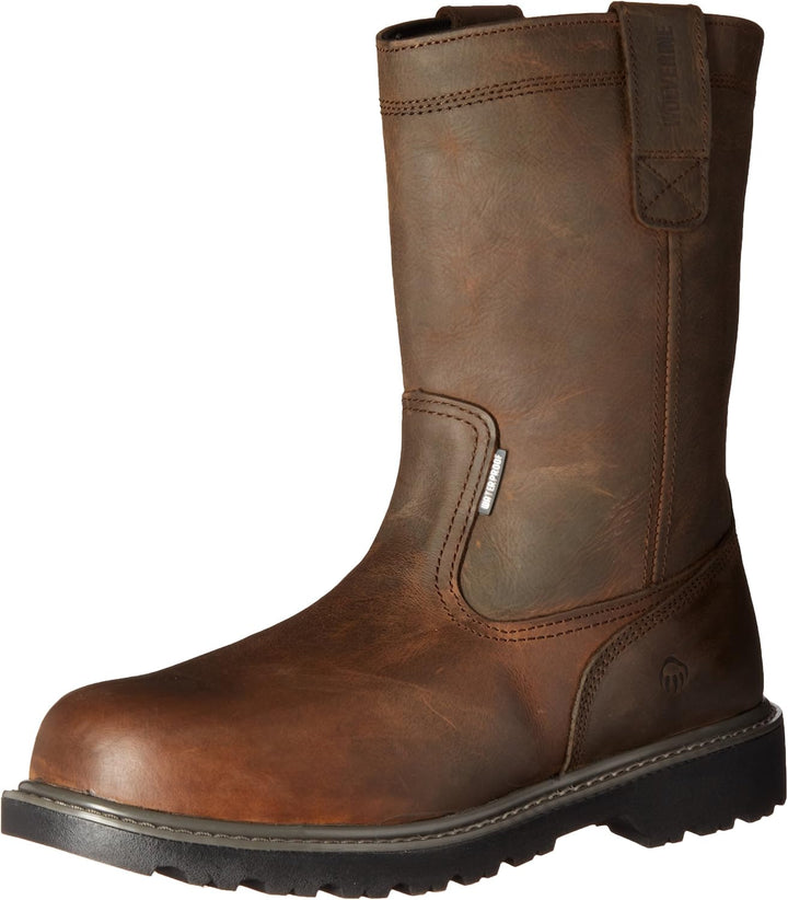 WOLVERINE Herren Floorhand Welly Wp-Dk Brown Gummistiefel, Dunkelbraun