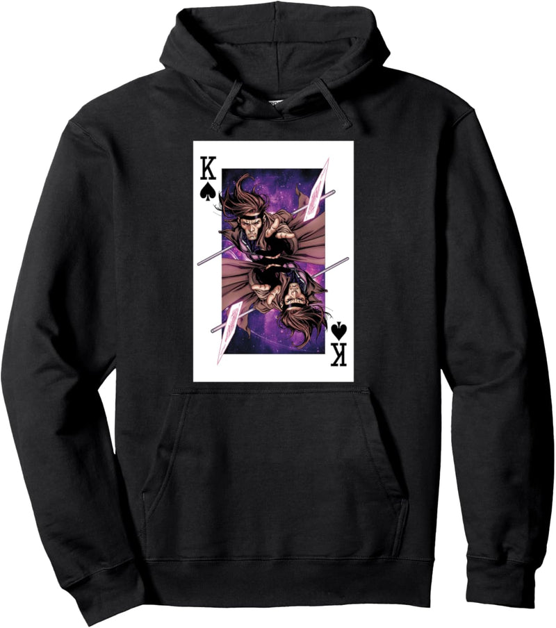 Marvel X-Men Gambit King Card Pullover Hoodie