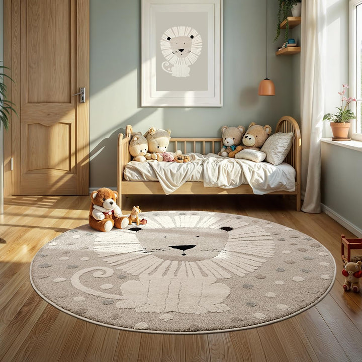 the carpet Jungle Kids Teppich für Kinderzimmer, Kinderteppich, 3D-Effekt, Pflegeleicht, strapazierf