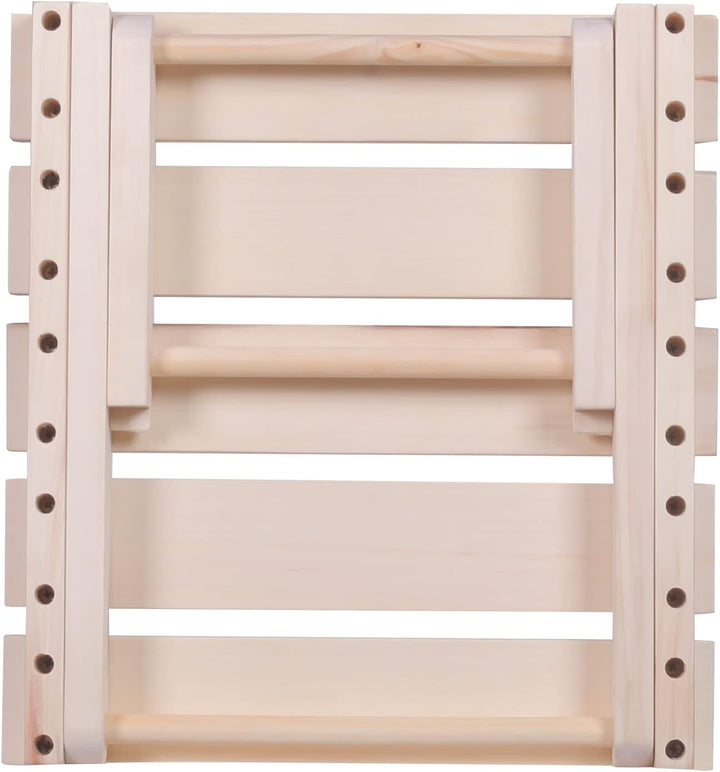 SULENO Sauna Kopfstütze JARI verstellbar Espe Nackenstütze Kopfkeil