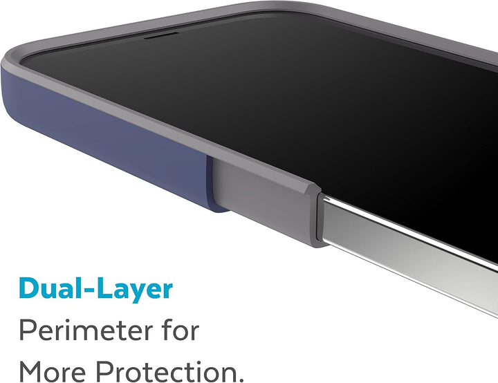 Speck Products CandyShell Pro Schutzhülle für iPhone 14 Pro Max, Preussischblau/Wolkengrau, Preussis