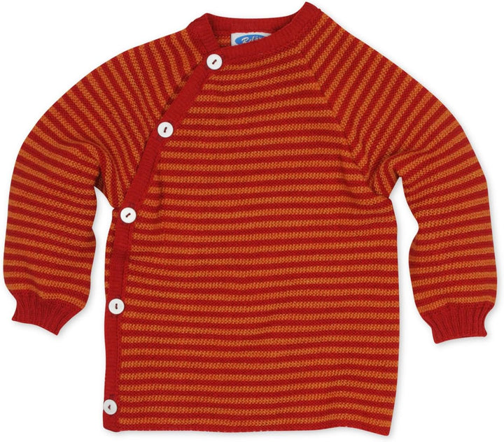 Reiff Reläx 20170 - Schlüttli Uni Bio-Merino-Schurwolle (kbT) natur 74-80 Burgunder, Cayenne, 74-80