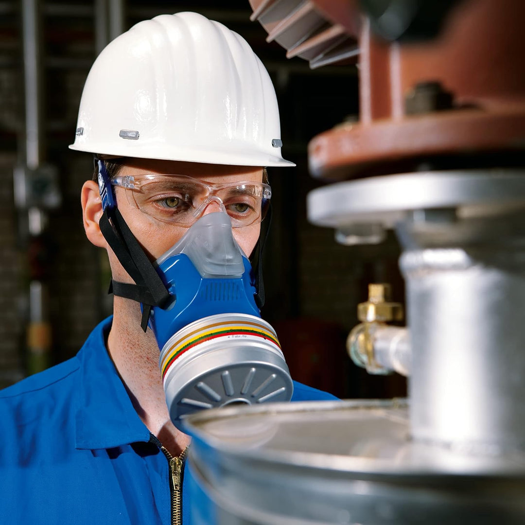 Dräger X-plore 4740 Halbmaske aus TPE | Universalgrösse | Mehrweg Atemschutz-Maske für den Einsatz m