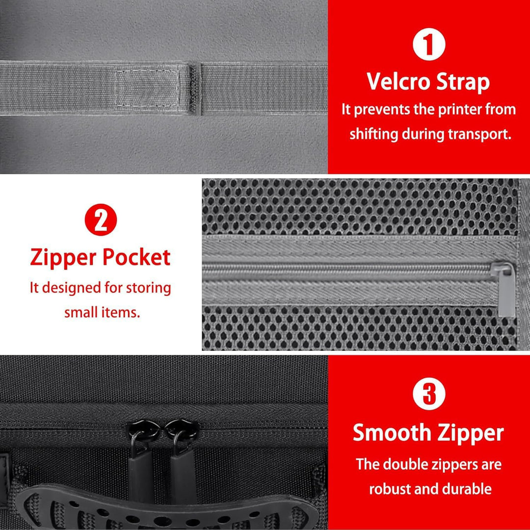 co2CREA Tasche für Canon Pixma iP110 / PIXMA TR150 /TR160 mobiler Tintenstrahldrucker Hülle Case Etu