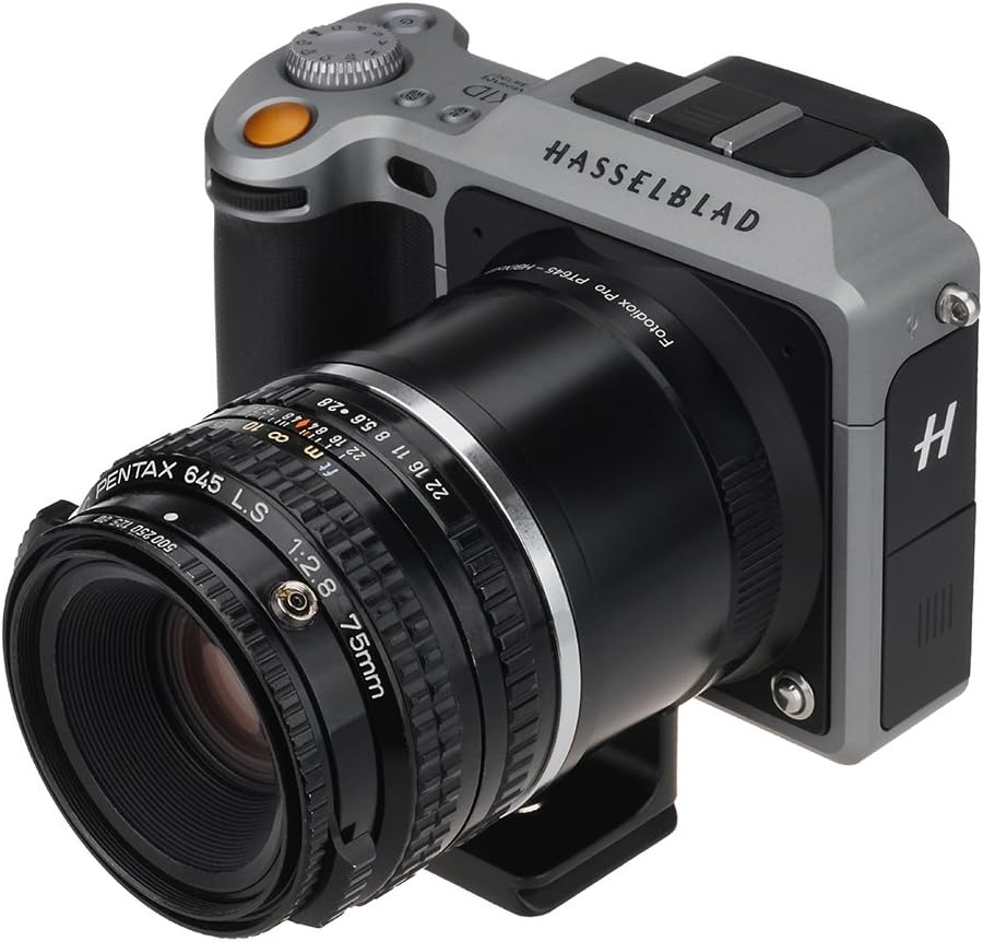 Fotodiox Pro Lens Mount Adapter Compatible with Pentax 645 Lenses on Hasselblad XCD-Mount Cameras Su