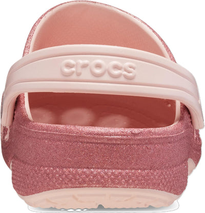 Crocs Unisex Kinder Baya Clog K Holzschuh 34 EU Glitter Pink Rose, 34 EU Glitter Pink Rose
