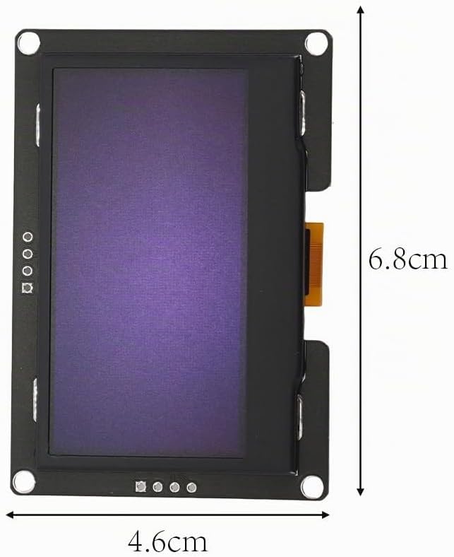 2,42 Zoll SSD1309 128 x 64 OLED Display Modul 2,42 Zoll 4-Pin OLED LCD Display Modul (IIC Grün)