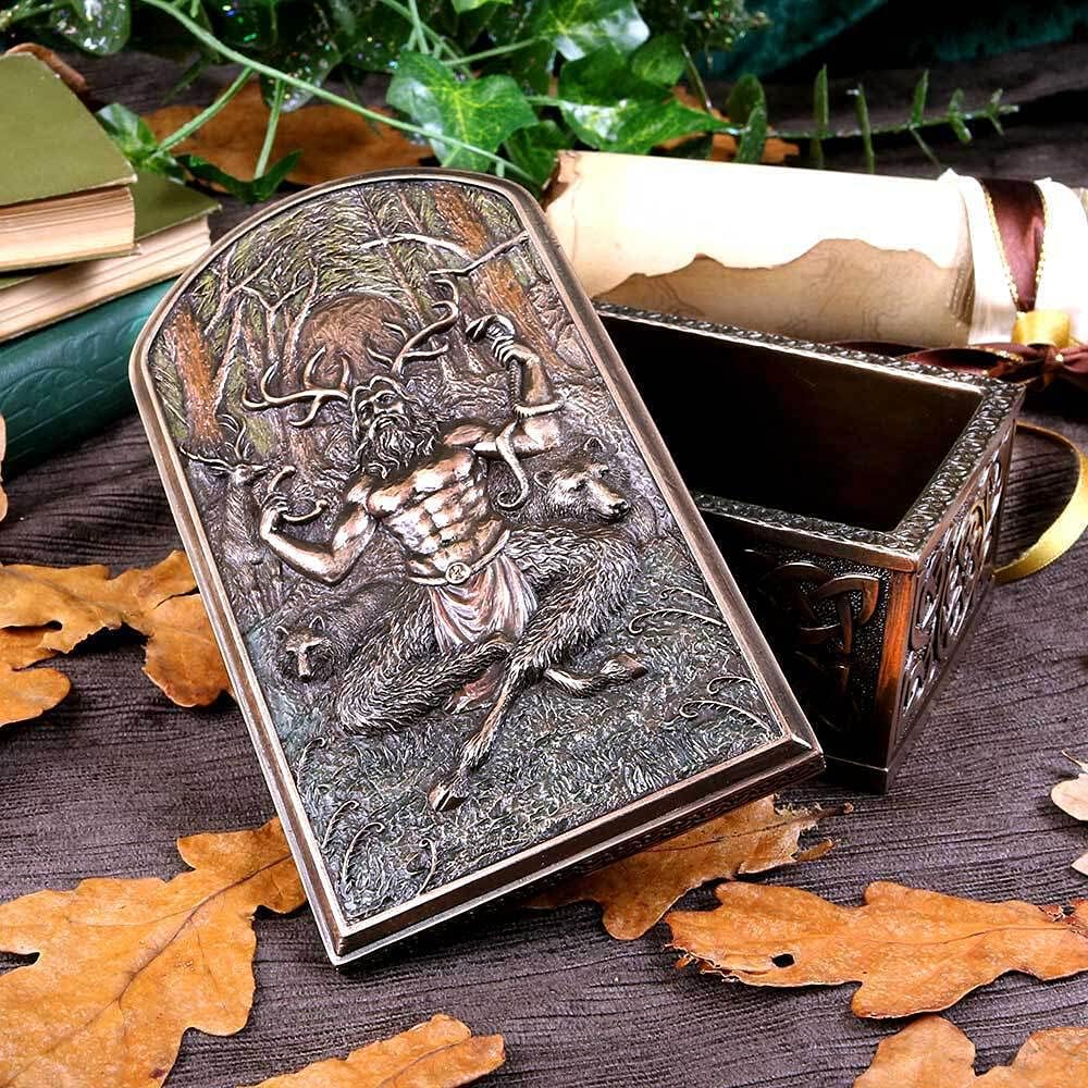 Nemesis Now Secrets of Cernunnos 15,5 cm, Bronze, Einheitsgrösse
