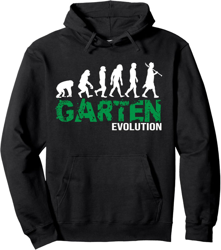 Garten Evolution für Gärtner Pullover Hoodie