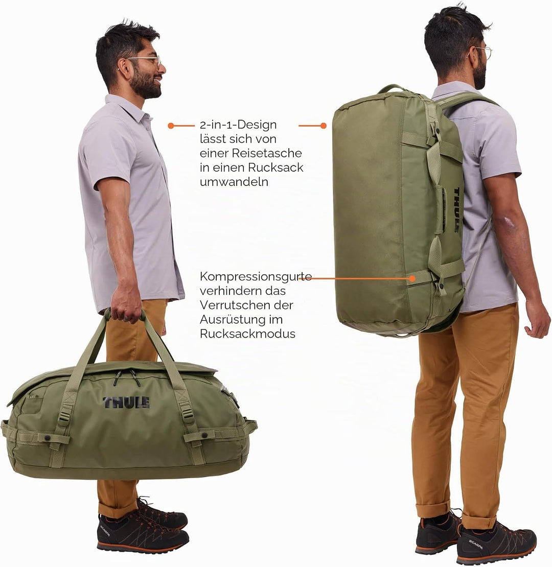Thule Chasm Reisetasche Olivine 70 l, Olivine 70 l