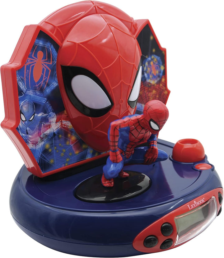 Spider-Man Radiowecker mit Projektion RP500SP, Spider-Man