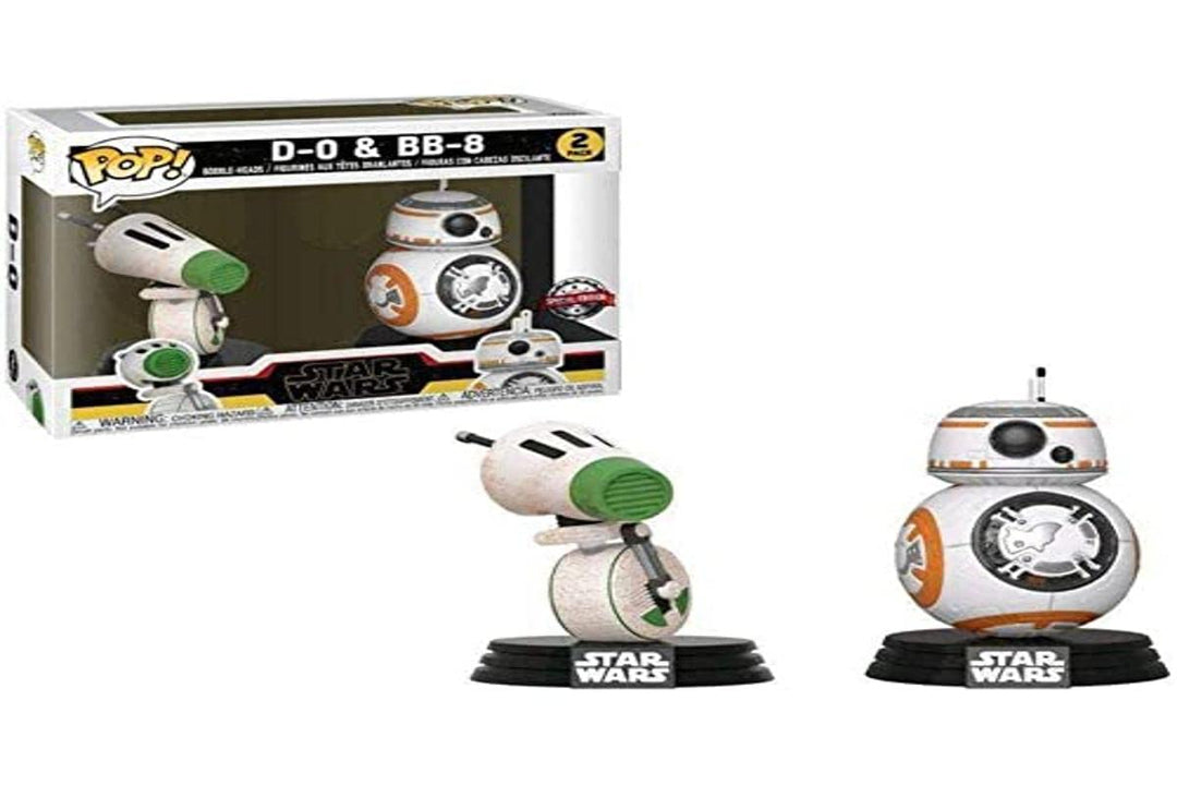 Funko POP! Star Wars: Rise of Skywalker - 2 Pack D-O & BB-8 Vinyl Figures 10cm