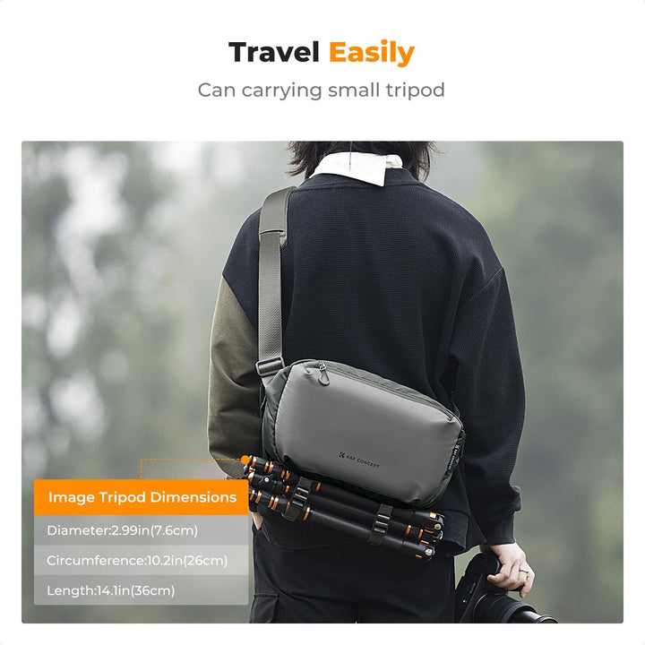 K&amp;F Concept Kamera-Rucksack, Schultertasche, quadratische Tasche, Taschen für Fotografen, Kamera-Rec