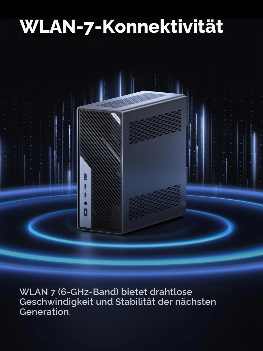 MINIS FORUM MS-02 Ultra Workstation Mini PC, Intel Core Ultra 9 285HX (24C/24T, bis zu 5.5GHz), 32GB