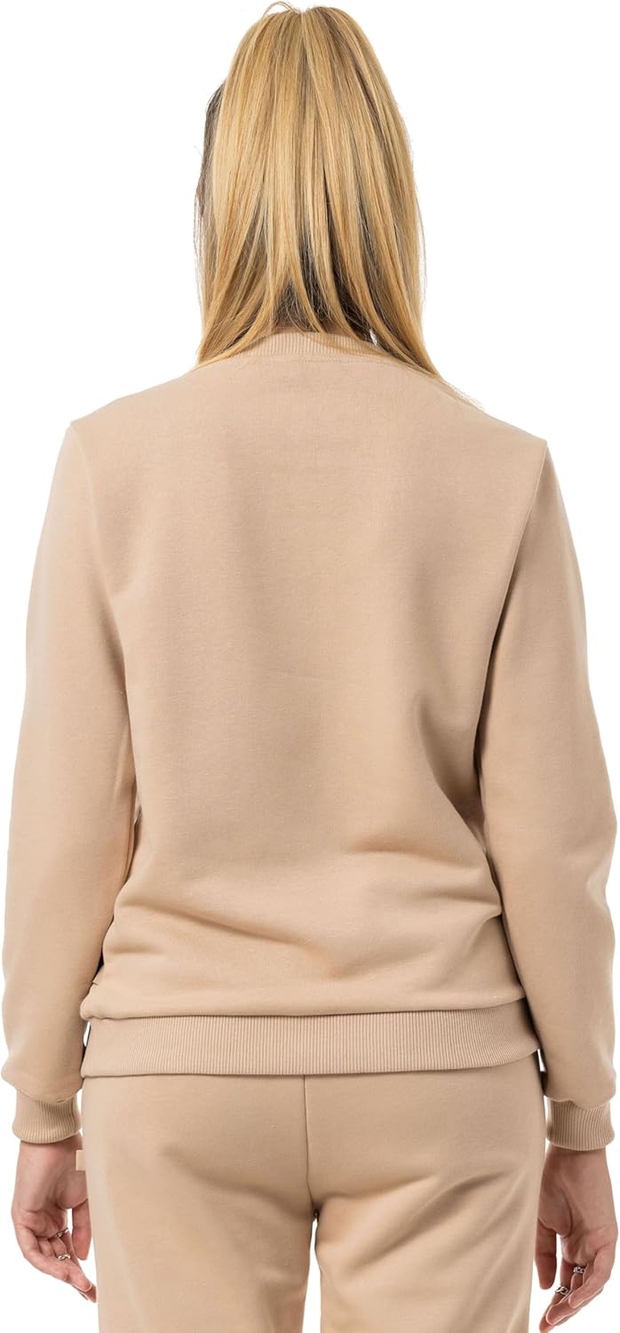 Red Bridge Damen Freizeitanzug Jogginganzug Hose Sweatshirt Premium Basic XS Beige, XS Beige