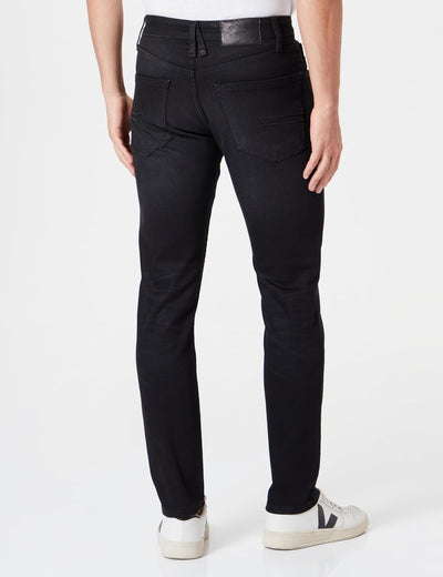 s.Oliver Herren Jeans Hose Mauro, Tapered Leg 29W / 30L Schwarz, 29W / 30L Schwarz